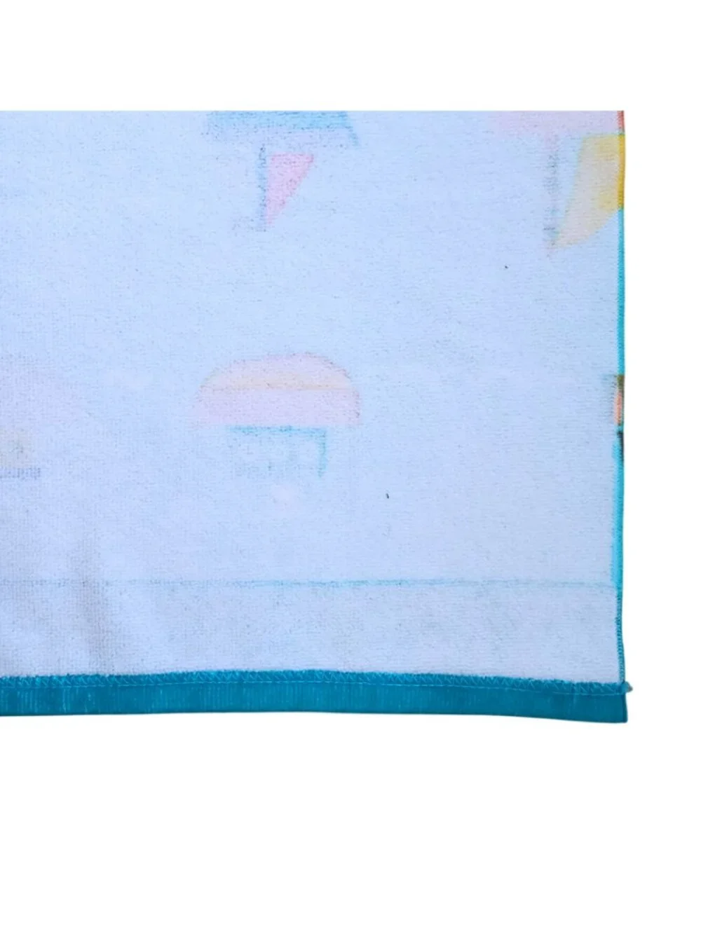 Kids Blue Nautical Boats Quick Dry Beach Towel 118x60 cm Microfiber